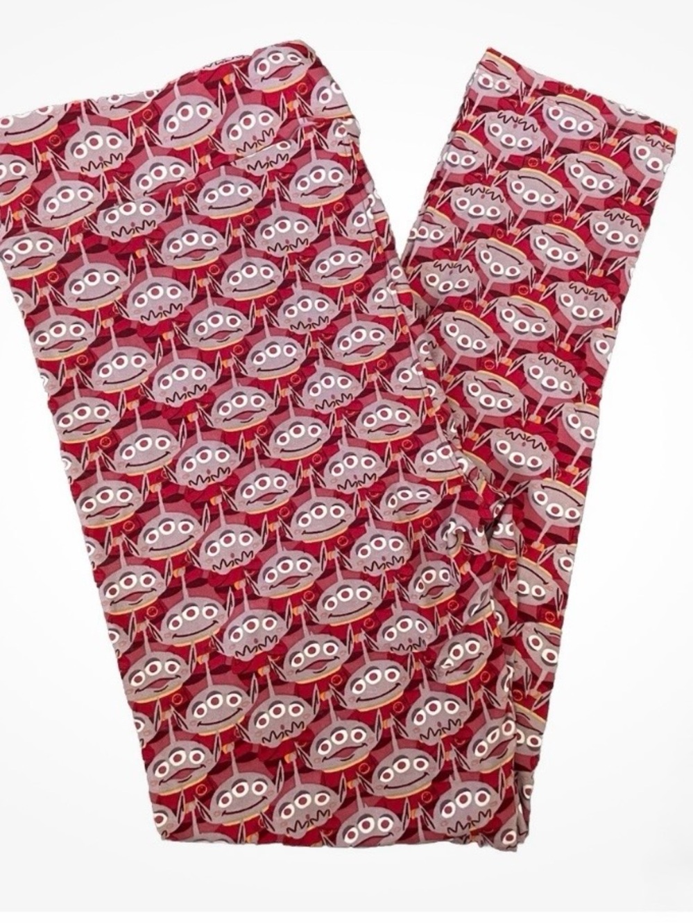 LuLaRoe TC Tall & Curvy Toy Story Aliens The Claw Disney Leggings